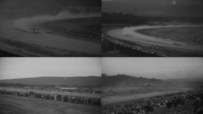 上世纪30年代赛车手赛车比赛