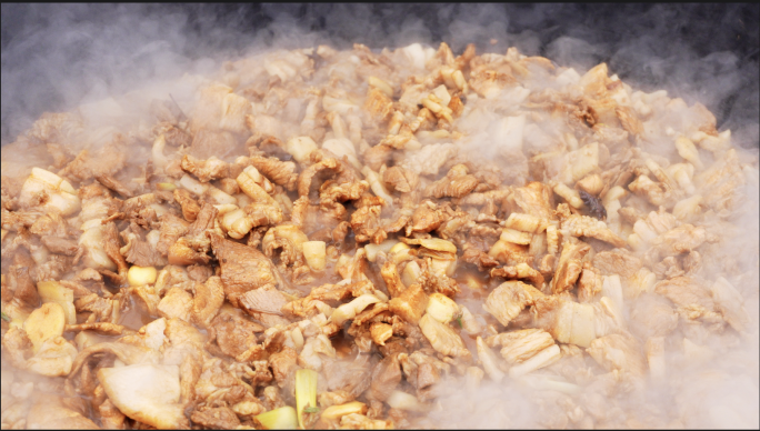 大锅柴炖肉