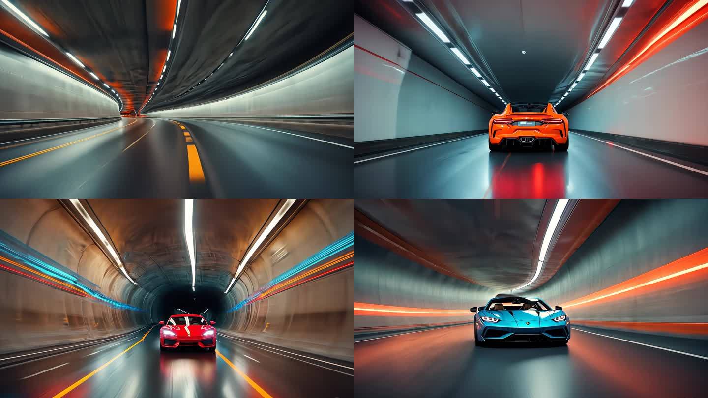 隧道跑车