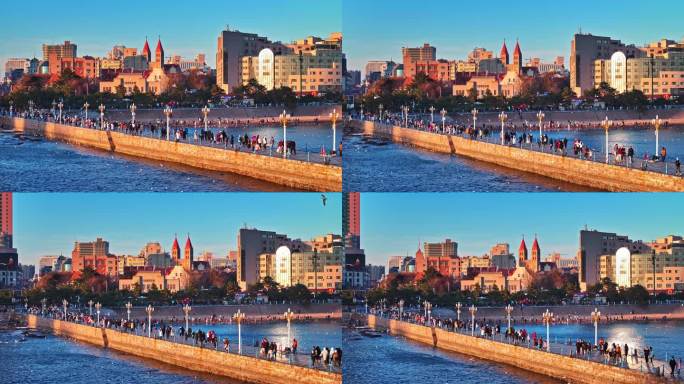 青岛栈桥老城区