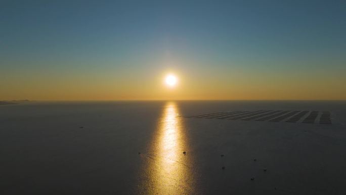 辽宁兴城海上日出风光