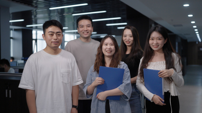 笑脸学生企业白领成功 幸福 表情