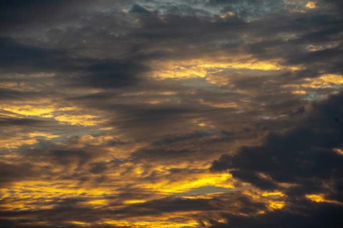 平顶山白龟湖日出火烧云延时