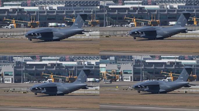 运油20飞行表演