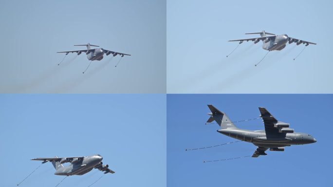 运油20飞行表演