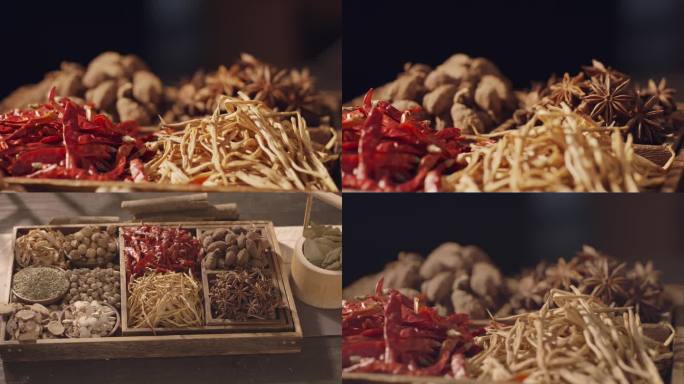 香料卤料食材辣椒八角