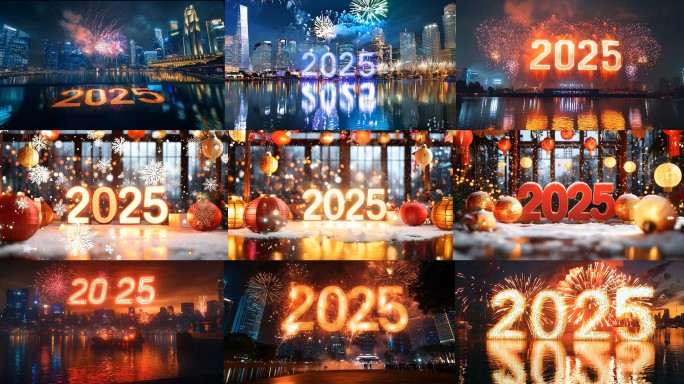 2025 新年 跨年 2025元旦