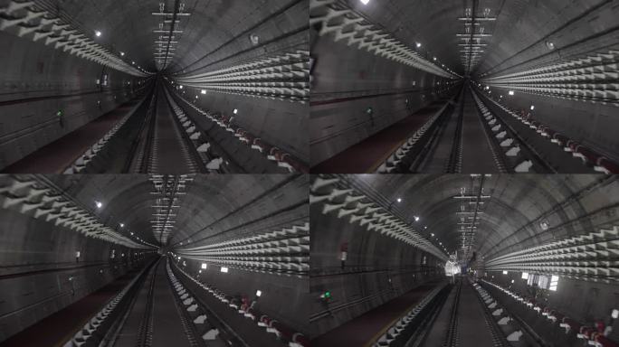 地铁隧道光影速度