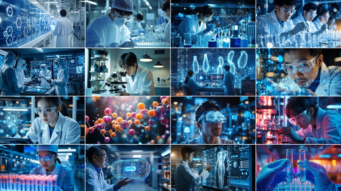 【4K】生物科技医学医疗科学实验研究