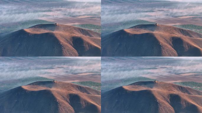 大同云州区火山地质公园云海风光