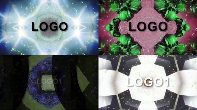 绚丽唯美时尚LOGO万花筒25套AE工程