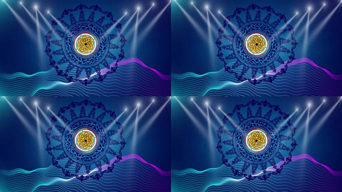 蒙古通用背景素材