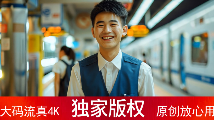 各行各业 人物笑脸 五一劳动者笑容