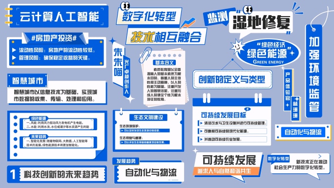 4K MG标题文字字幕动画 综艺字幕