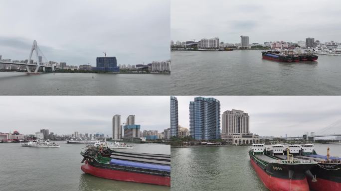 入海口的暴风雨来临前