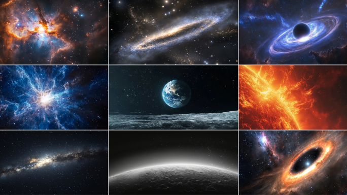 宇宙星系恒星行星地球黑洞太阳银河系