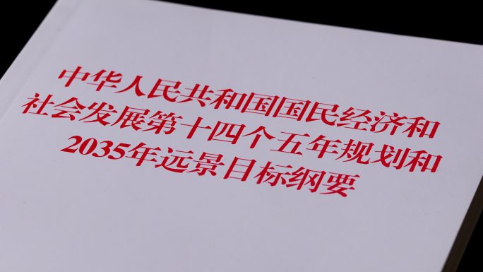 4K原创 十四五规划和2035年目标纲要