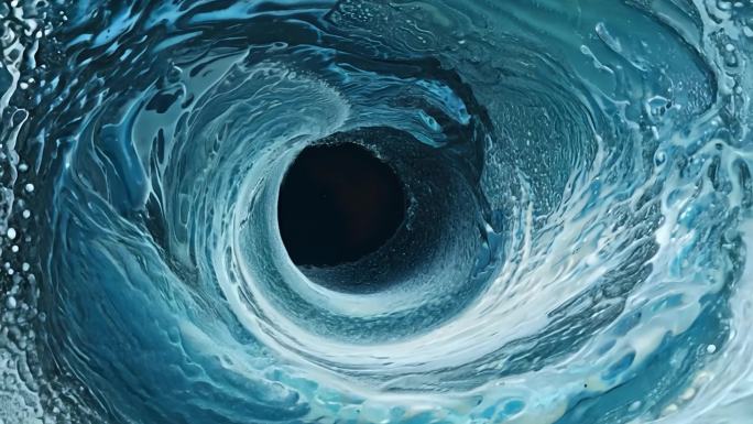 三维流水旋涡动画