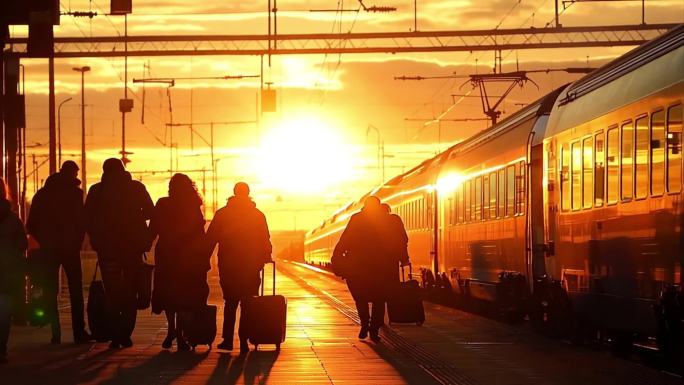 春节回家 游子归都市青年背井离乡下飞机2