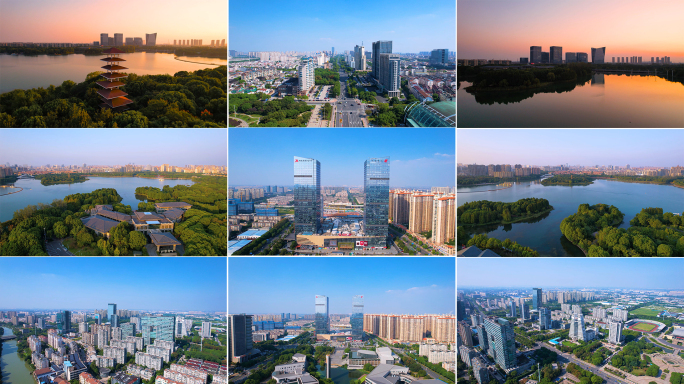 张家港城市风光