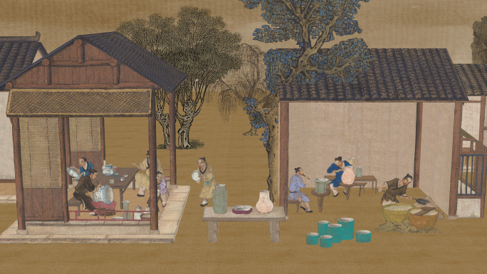 陶冶图卷-古代制瓷 AE工程
