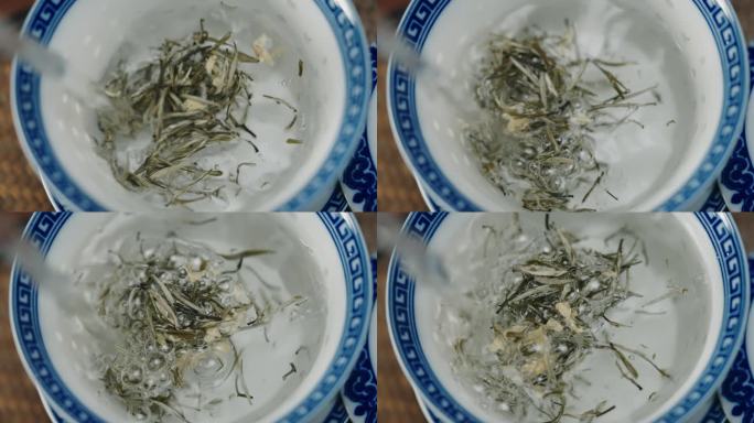 盖碗茶泡茶绿茶茶馆成都悠闲