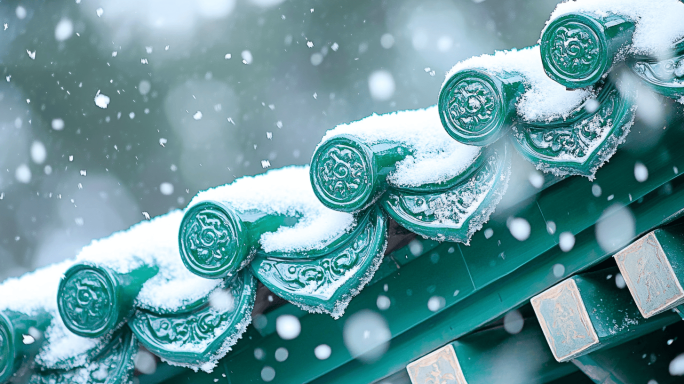 小雪风景冬天绝美景色