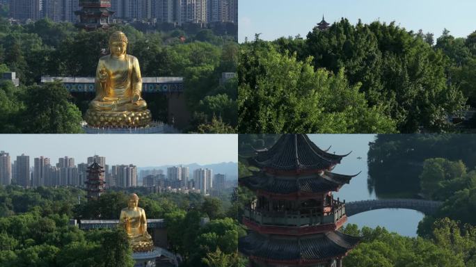 重庆华岩寺航拍
