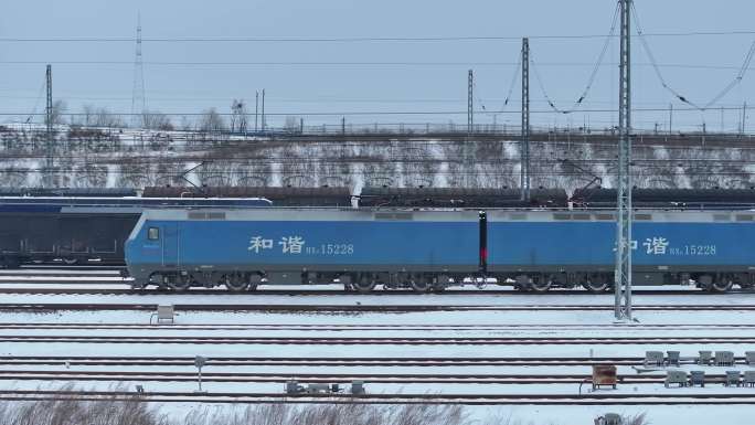 浩吉铁路襄州北站航拍1