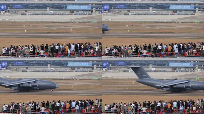 中国空军运油20降落