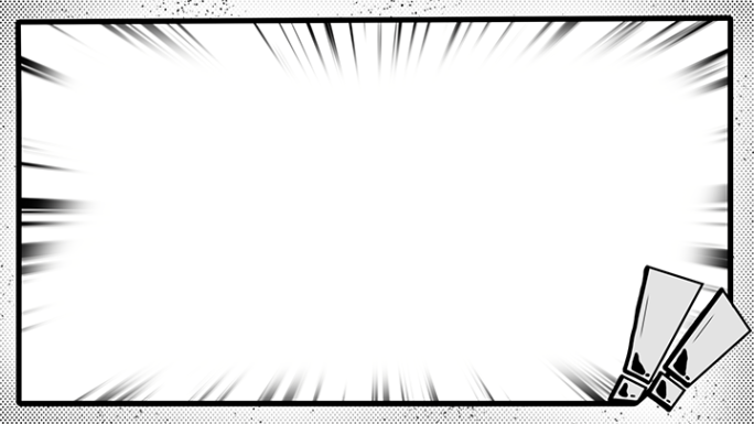 7 款4k带通道动漫漫画速度线