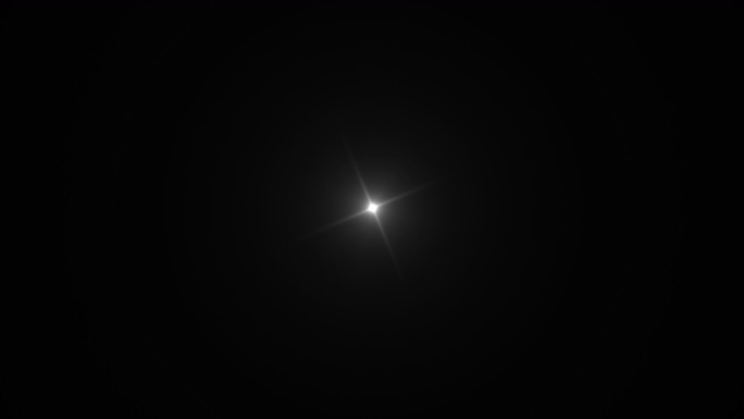 十字闪光 消失星星 闪烁 带通道