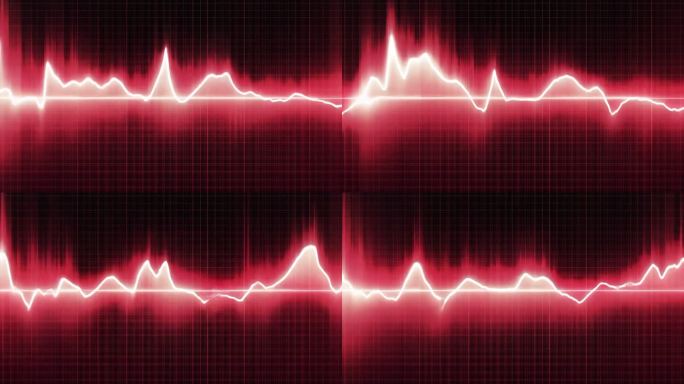红色心电图跳动