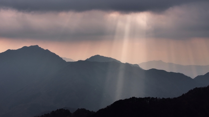 水墨中国大别山中式审美意境