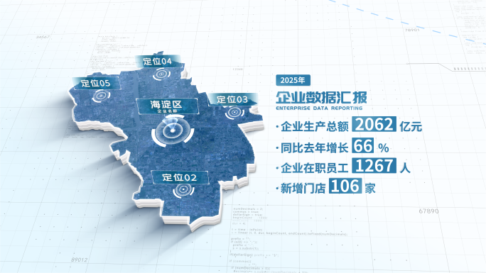 海淀区地图数据展示