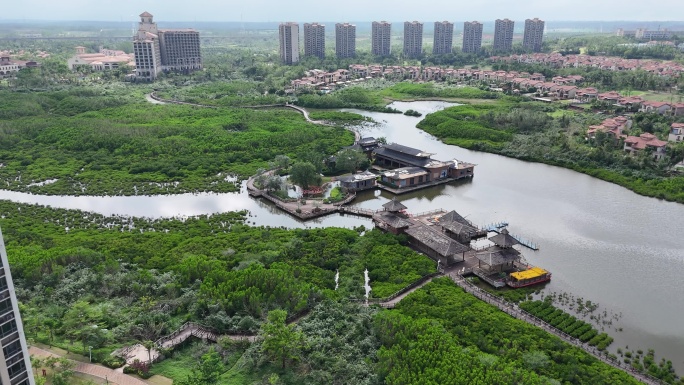 海南澄迈富力红树湾火烈鸟