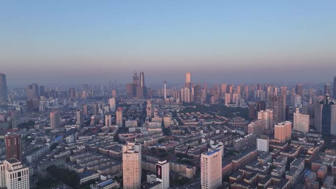 沈阳城市地标建筑航拍