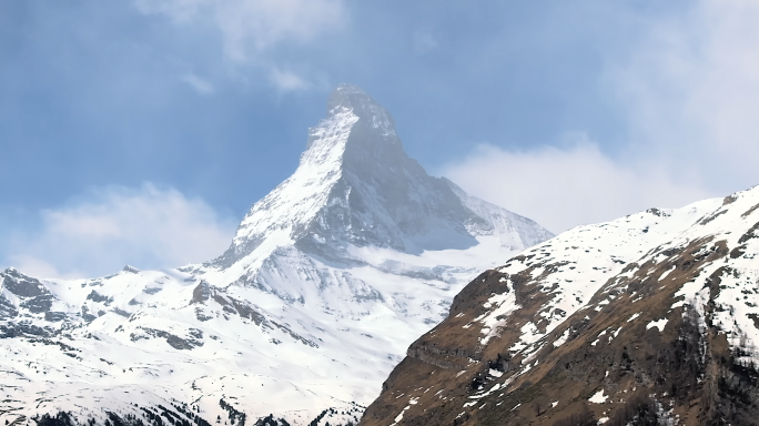 瑞士阿尔卑斯雪山