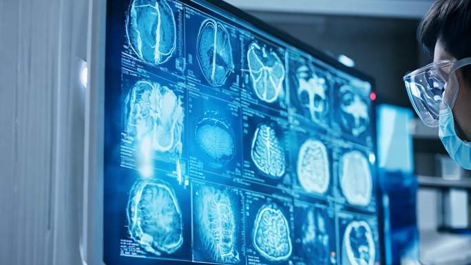 中国医生脑科学研究医学研究脑CT医学影像