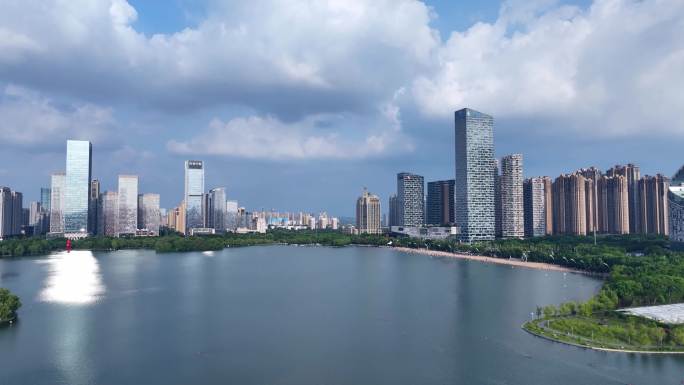 合肥天鹅湖  天书大楼