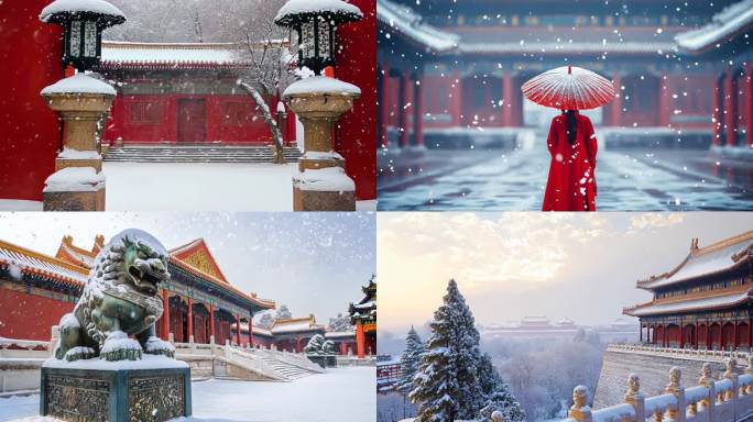 雪故宫 故宫雪景 紫禁城
