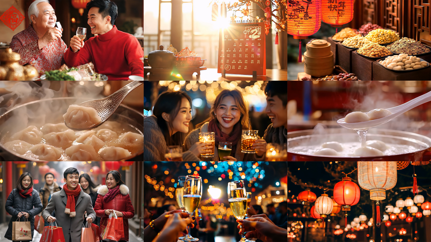 2025蛇年过年春节新年新春合集