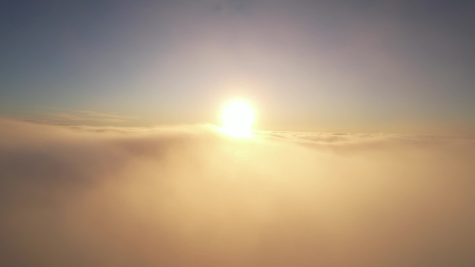 4k日落 太阳落下