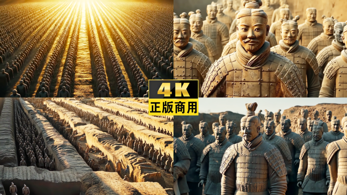 4K震撼兵马俑秦始皇陵