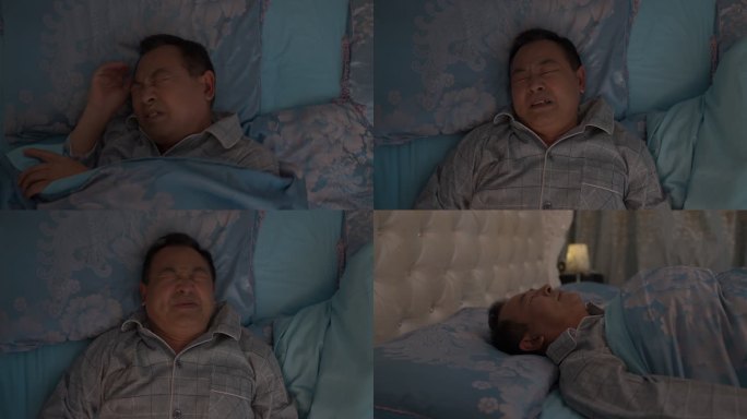 中老年人睡眠好坏对比  失眠 多梦