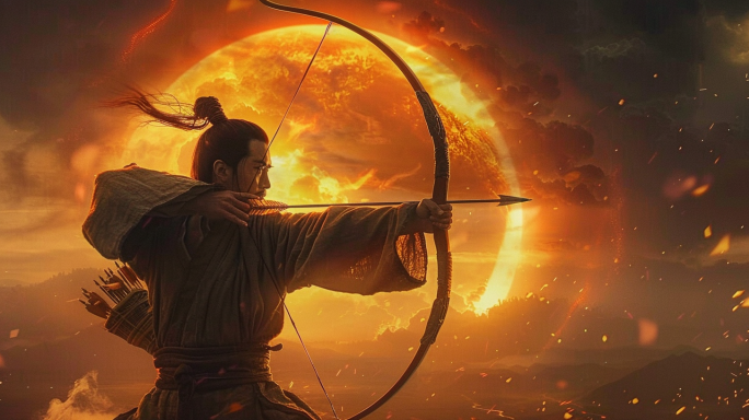 中国上古神话故事-后羿射日