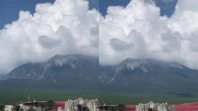 云南旅游玉龙雪山风景