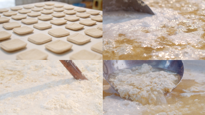 豆干豆腐制作4K