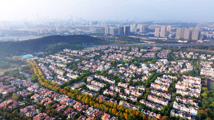 南京江宁美仕别墅：空中画廊与豪宅巡礼