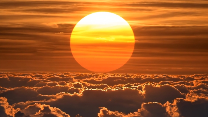 日出夕阳唯美日出大气日出氛围感日出阳光